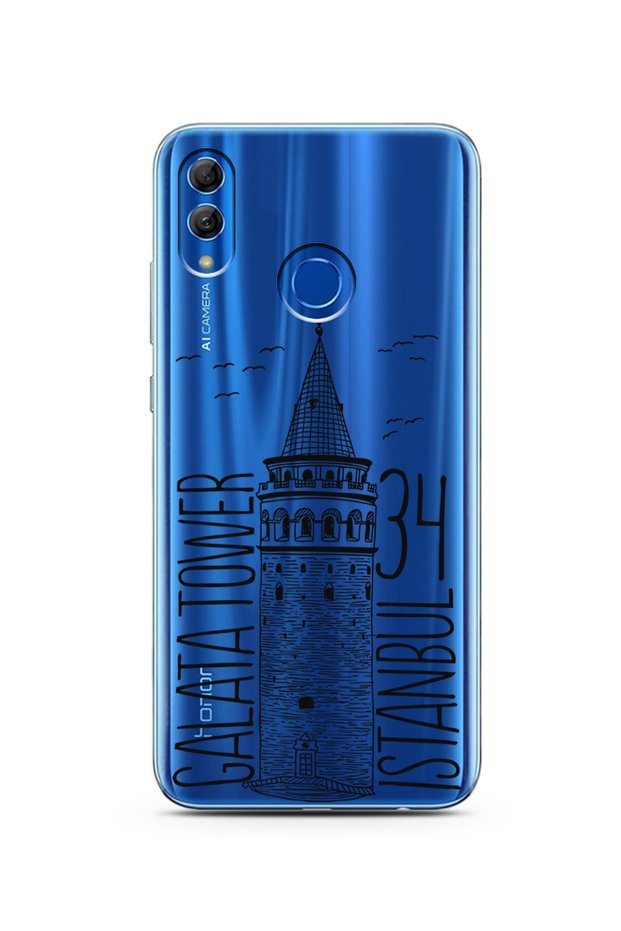Galata Design Super Transparent Silicone Phone Case Huawei Honor 10 Lite