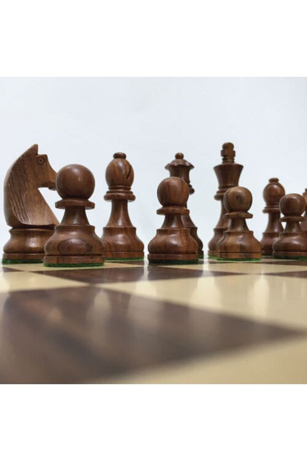 Dgt Timeless + Walnut Satranç Takımı - 3