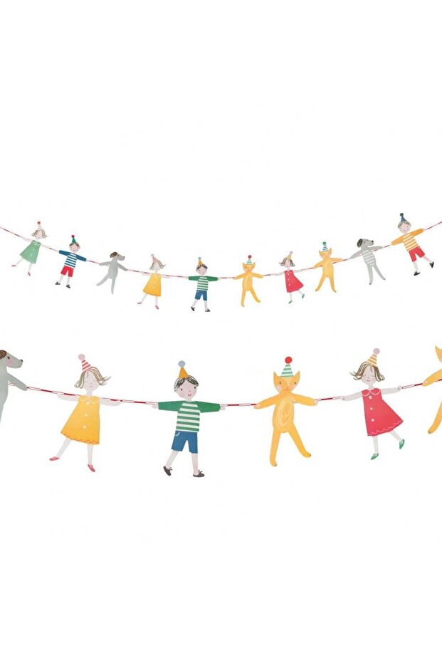 Partifabrik Neşeli Çocuklar Banner Süs - 1