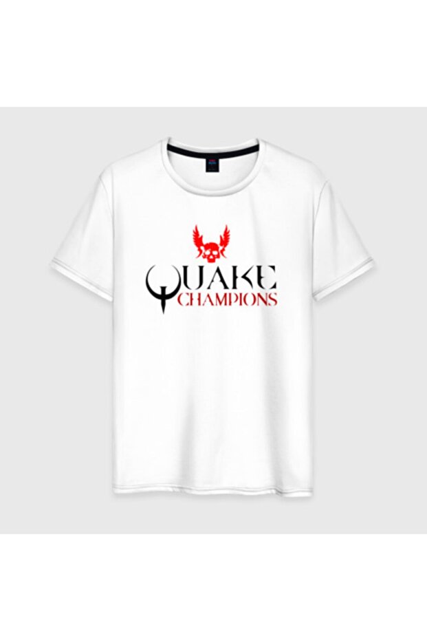 تي شيرت بنمط لعبة Quake Is Back