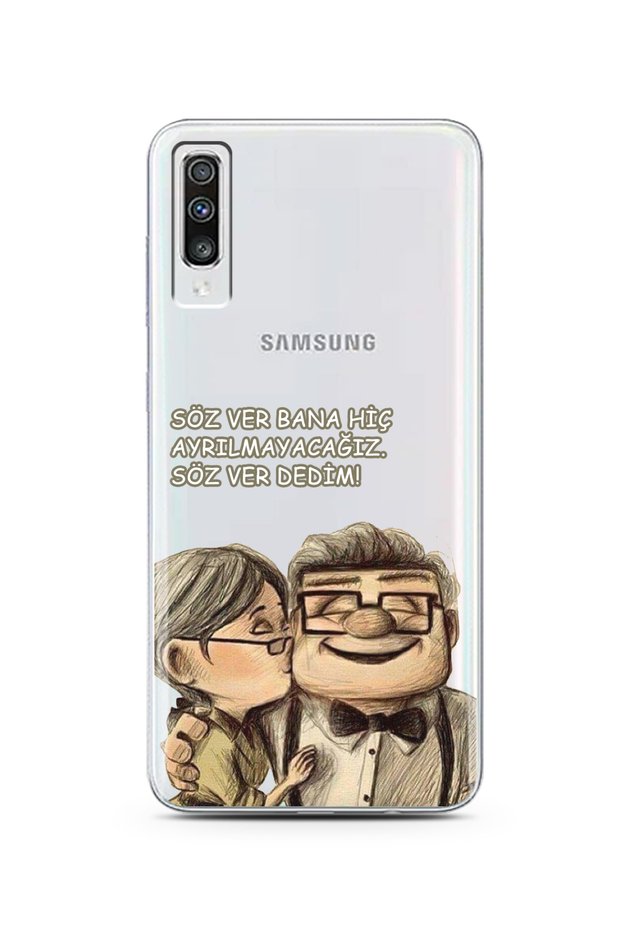 Samsung A70 Phone Case with Up Cartle Design