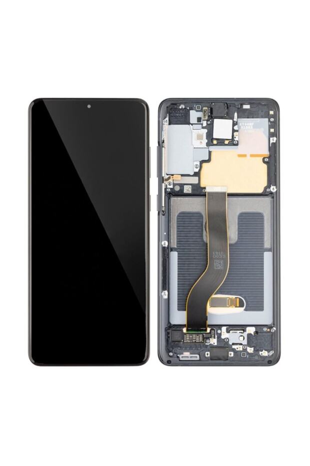 Galaxy S20 Plus Sm-g985 Lcd Ekran Dokunmatik Servis Orjinali Kozmik Siyah - 1