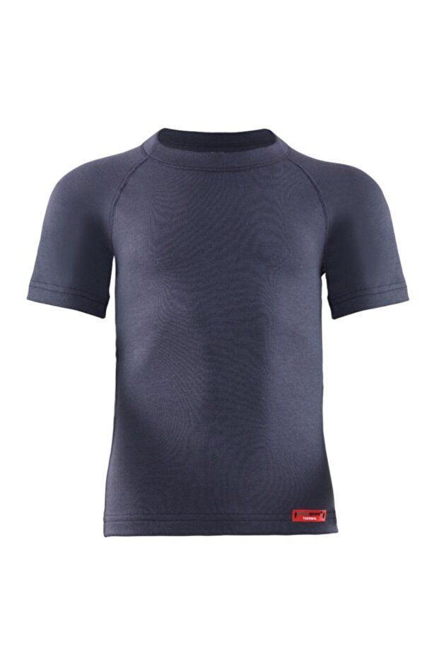 Black Spade 9267 Level 2 Short Sleeve Unisex Children's Thermal Underwear Black
