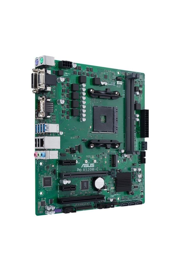 Pro A520m-c/csm Amd A520 Am4 Ddr4 4400 Hdmı Dvı Vga M2 Usb3.2 Com Pcı Matx - 2