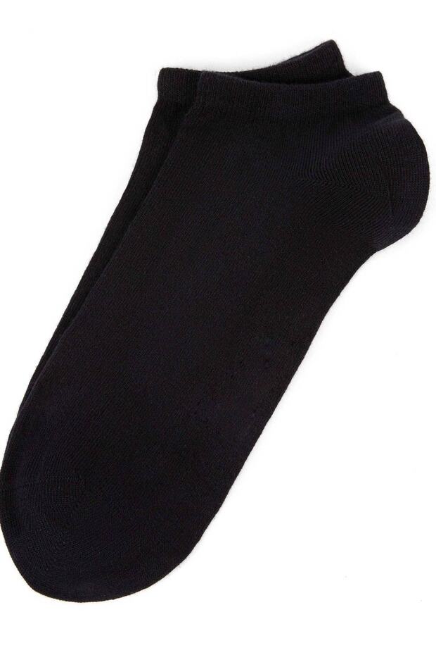 Черни чорапи до глезена, 8 чифта - 2