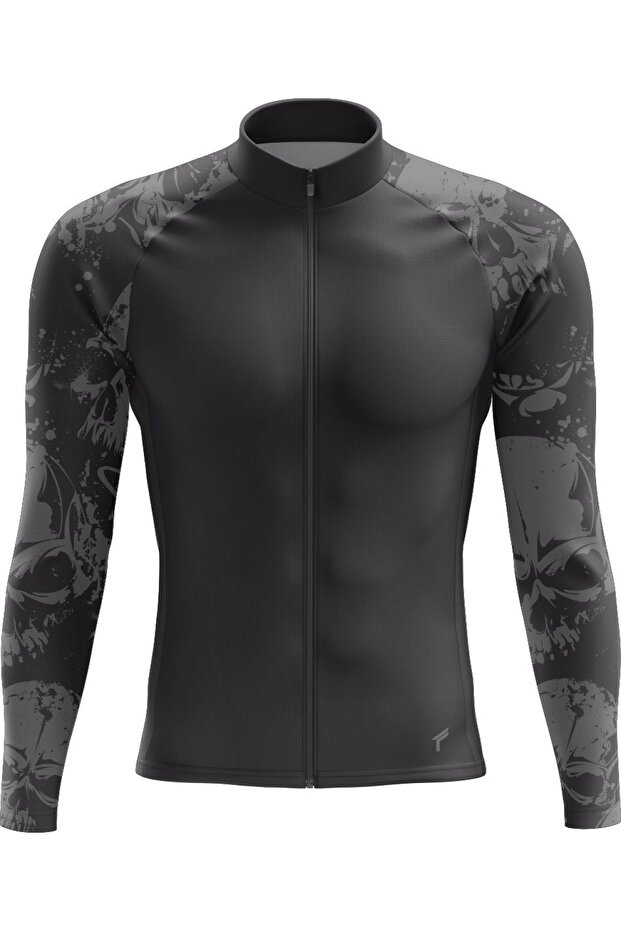 Skeleton Kışlık Bisiklet Forması - 1