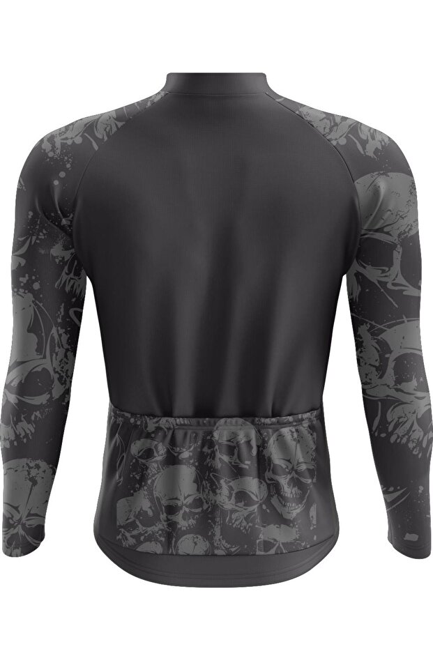 Skeleton Kışlık Bisiklet Forması - 2