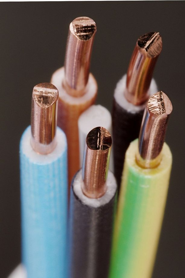 2,5 Mm2 H07v-u Kahverengi Nya Kablo 100 Metre Tek Damar - 4