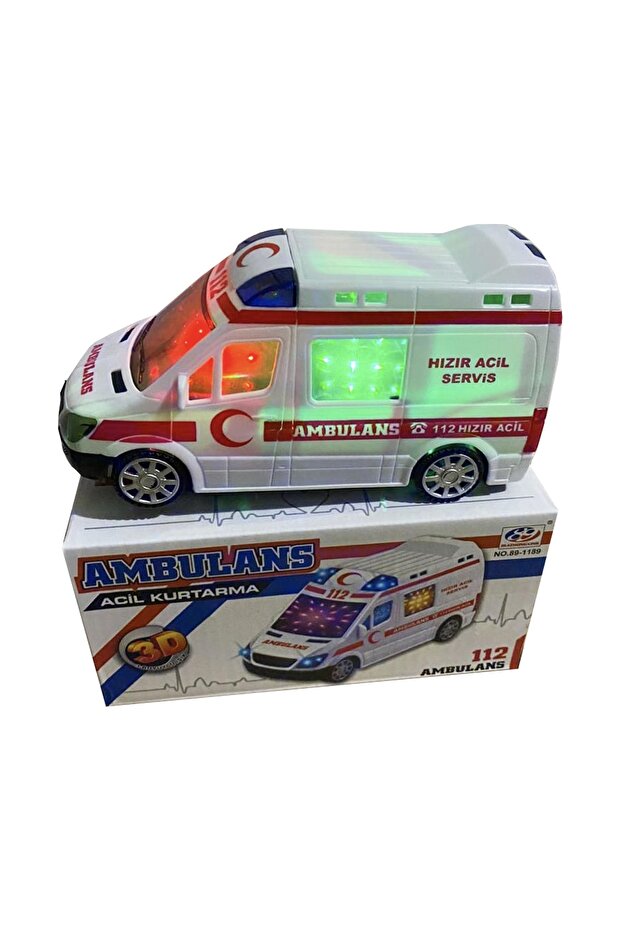 Işıklı Ve Siren Sesli Ambulans - 1