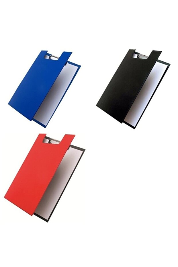 Secretaryhood A4 Set of 3 with Lid 1045 Blue, Black and Red