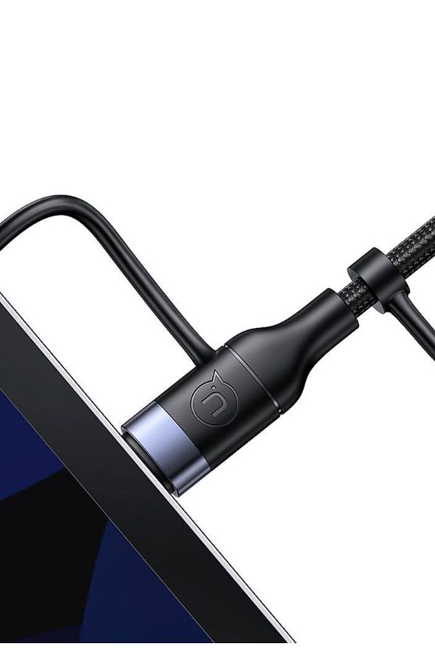 Us-sj547 Usb Type-c To Type-c Lightning Microusb,1.2m 60 Watt 6 In 1 Hızlı Şarj Ve Data Kablosu - 4