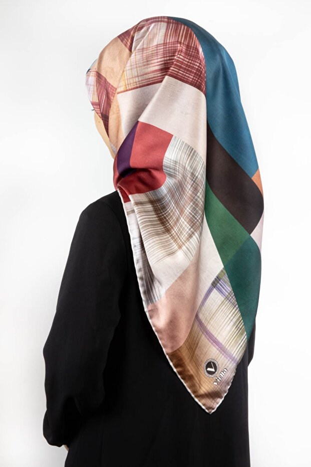 Eșarfă Twill - Petrol Green - 1