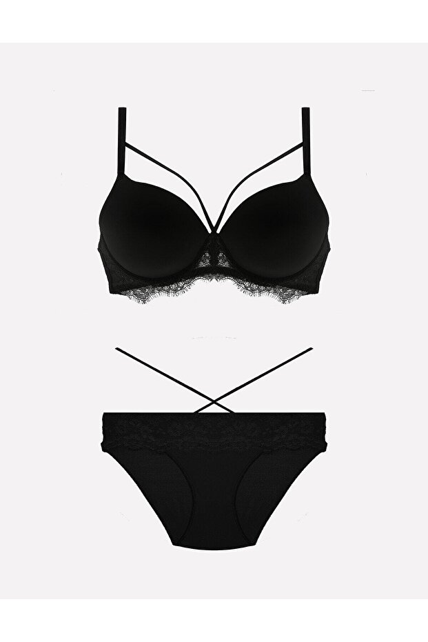 Women's Unsupported Bra and Panties Set 80-95b
