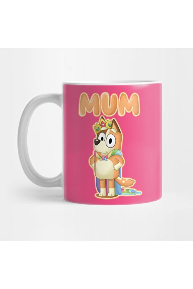كوب Love Mum Forever باللون الأزرق