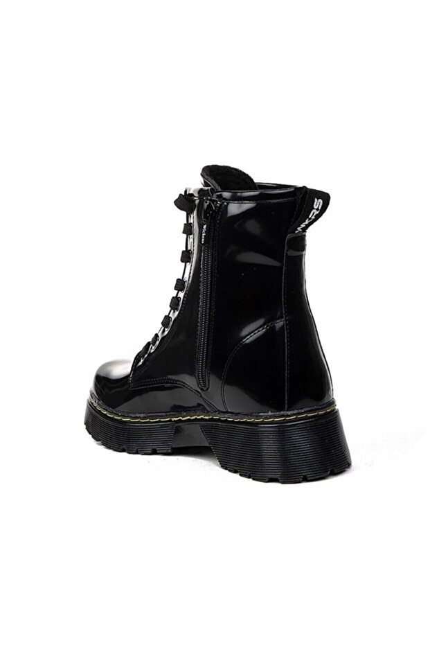 Kadın Siyah Rugan Bot - 5