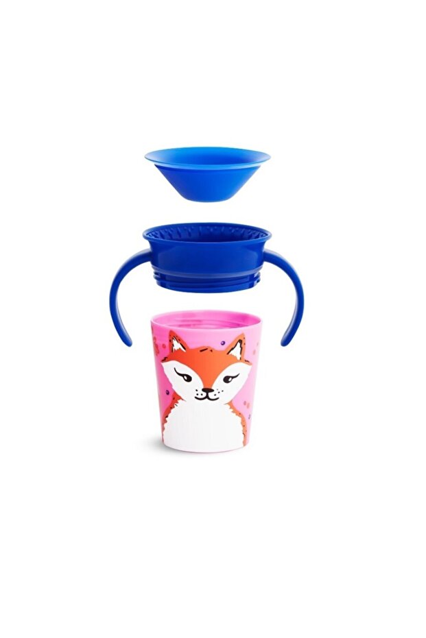 Mucize 360 Alıştırma Bardağı, Tilki, 6ay+, 177 Ml, 1 Adet - 1
