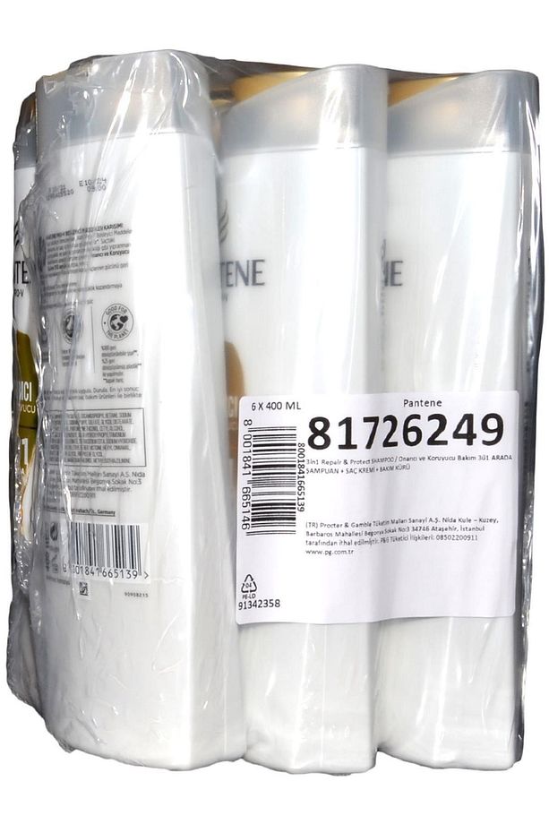 Marka: Şampuan 400 Ml Onarıcı Koruyucu 3 Ü 1 Arada 8001841665139 Kategori: Şampuan - 1