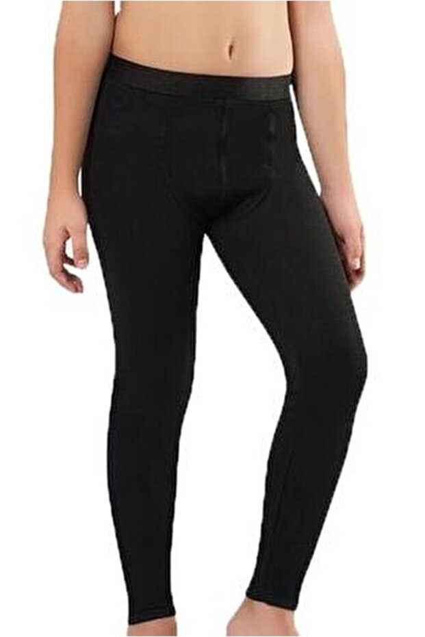 Kota Boy's Thermal Tights Black 3-12 Years