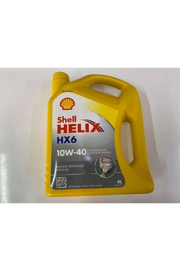 Motor Yağı 10/40 4 Litre Shell Helix Hx6 - 1
