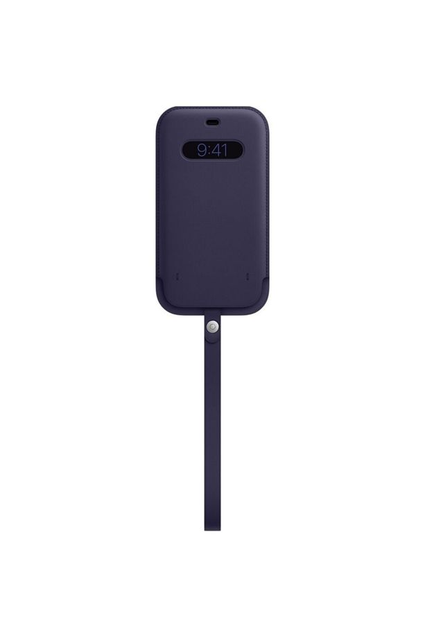 Iphone 12 Pro Max Için Magsafe Özellikli Deri Zarf Kılıf - Derin Mor - Mk0d3zm/a - 1