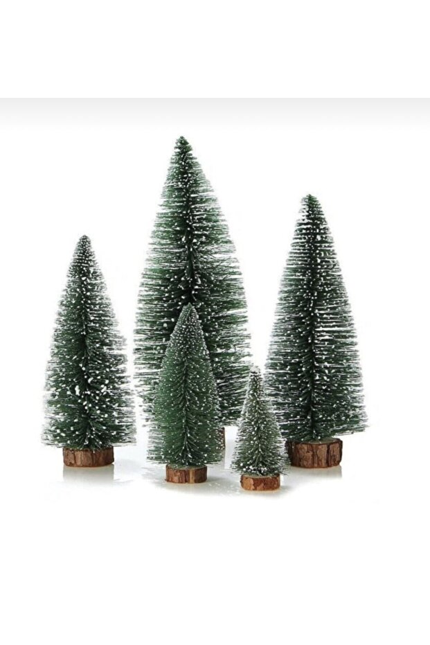 شجرة عيد الميلاد الصغيرة المزينة بالإبر، شجرة الصنوبر الصغيرة، شجرة عيد الميلاد المكتبية (30 سم)
