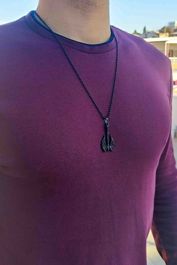 Siyah Devil Balta Kolye - 6