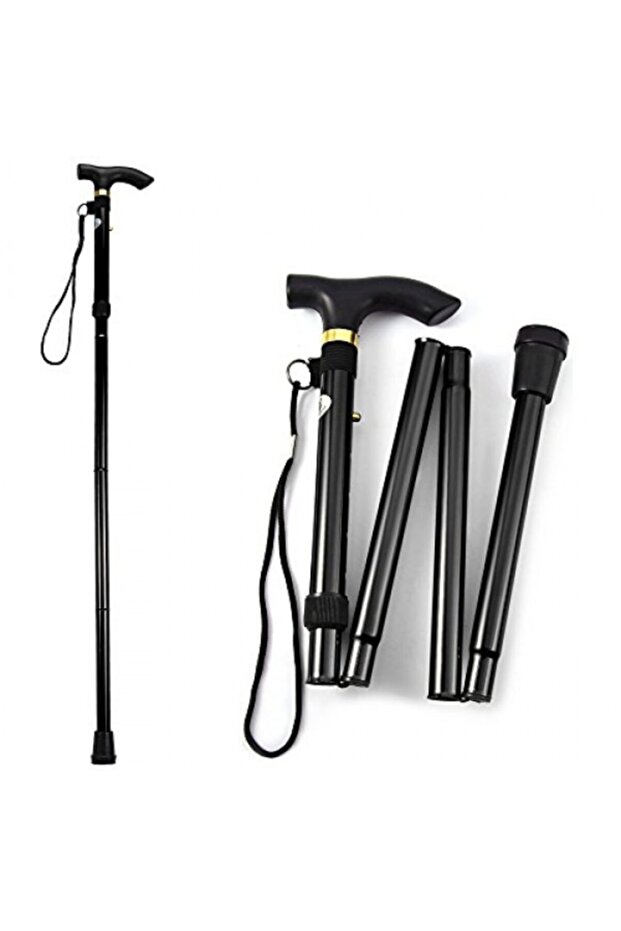 Katlanabilir Işıklı Baston - 1