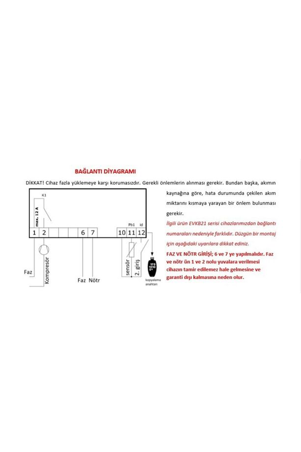 Ev3b01 N7 Dokunmatik Dıjıtal Termostat Tek Prob (evkb21 Yeni Dizayn) - 5