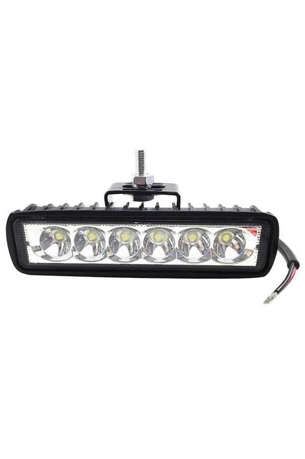 Tek Sıra 6 Led Çalışma ve Sis Far Lambası 12 24 Volt - 2