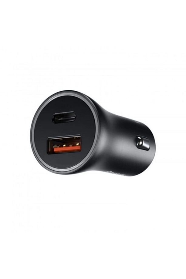 20w Hızlı Araç Şarjı Aleti Type-c - Usb Çıkışlı Çakmaklık Şarj Aleti - 1