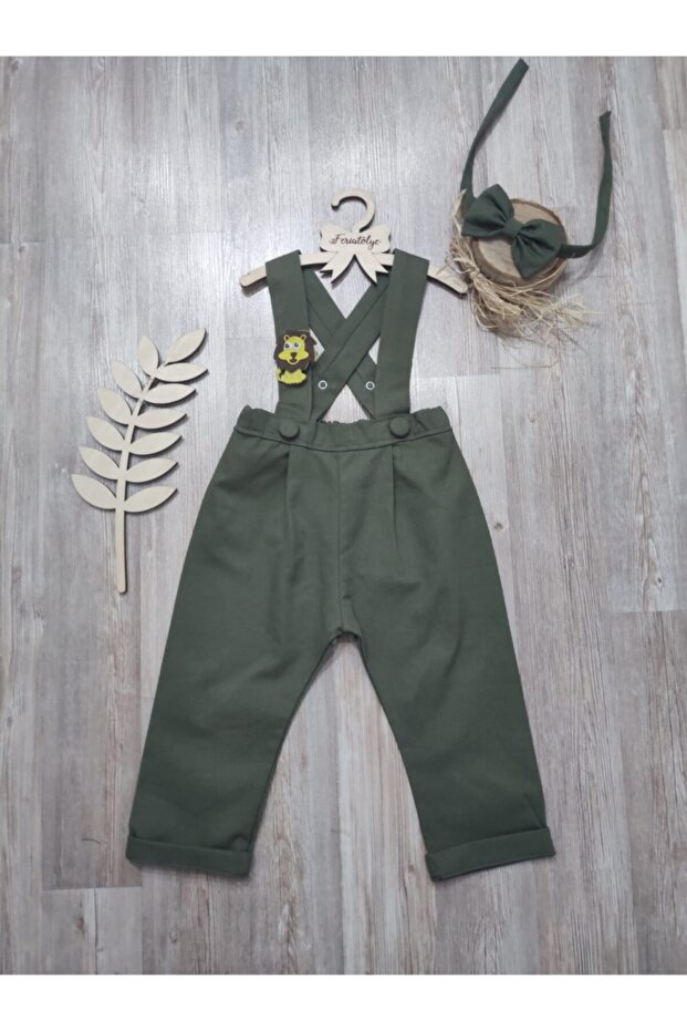 Lion Concept Baby Boy Salopet Birthday Outfit