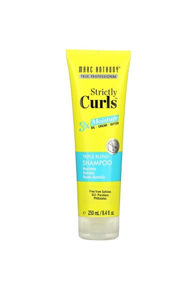 Anthony Strictly Curls 3x Moisture Triple Blend Shampoo 250 Ml - 1