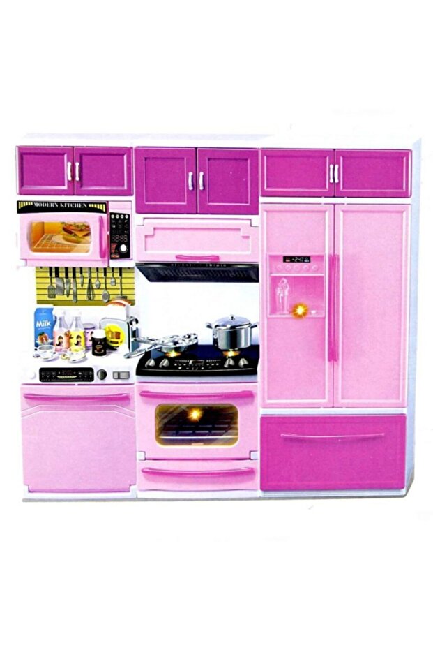 Mini Kitchen 3'lü Mutfak Seti - 1