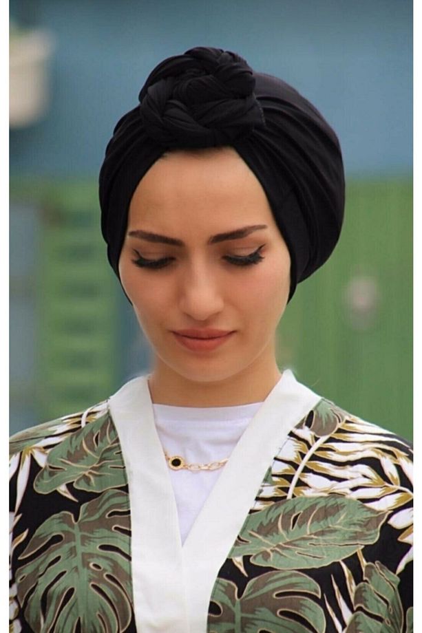 Dubai Bone Tasarım Bone Boneşal Dış Bone Hazır Bone Şal Tesettür Bone Deniz Bonesi Sosyete Bone - 4