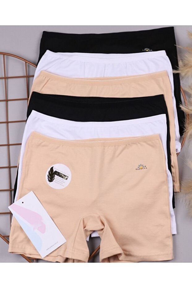 1486 Kadın Modal Boxer 6lı - 1