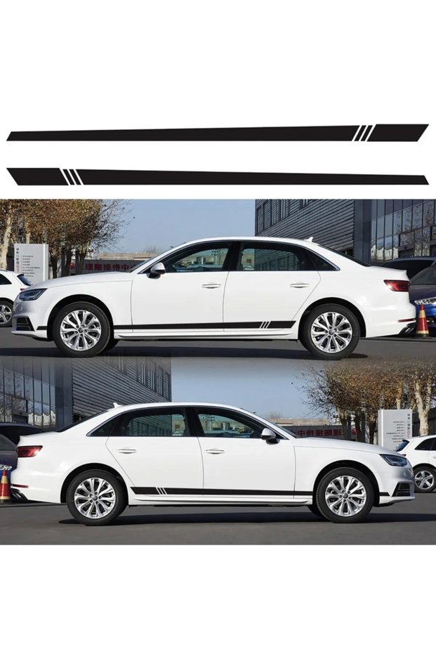 Side Door Auto Sticker - Car Sticker 180x10cm