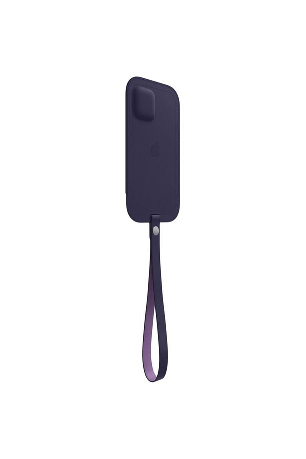Iphone 12 Pro Max Için Magsafe Özellikli Deri Zarf Kılıf - Derin Mor - Mk0d3zm/a - 2