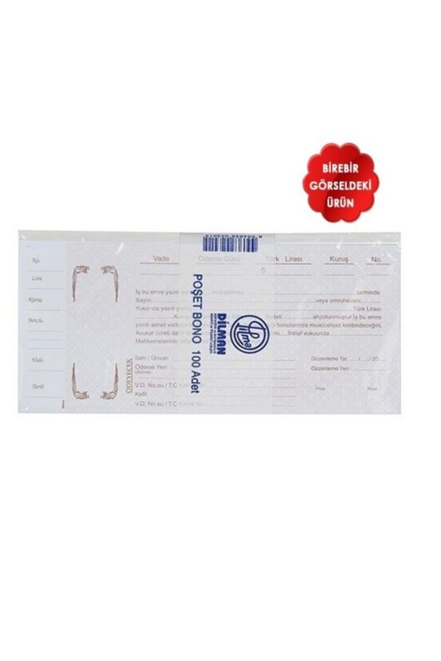 حقيبة سينيت ليرة تركية بونو (100 ورقة)