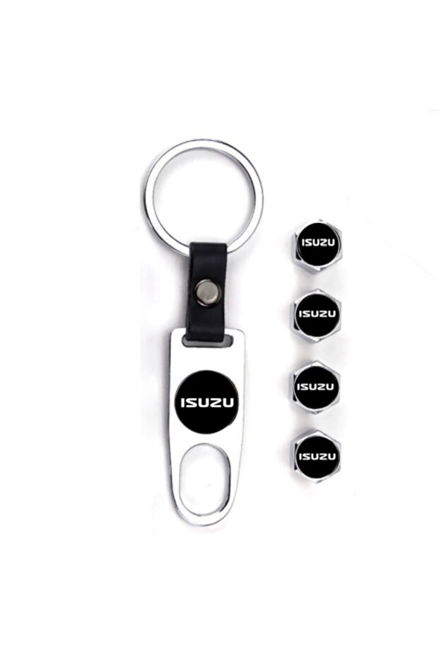 Isuzu Trooper Stainless Steel Sink Cover And Keychain Set Chrome Color