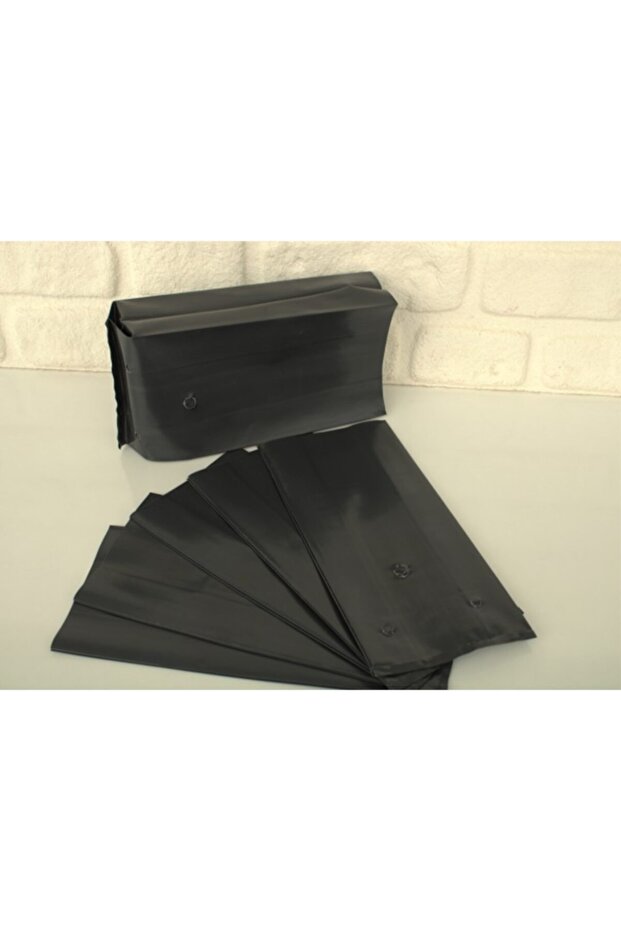 55 Adet Fidan Torbası Fide Poşeti Fide Torbası Fidan Yetiştirme Poşeti 13x27cm 1kg - 3