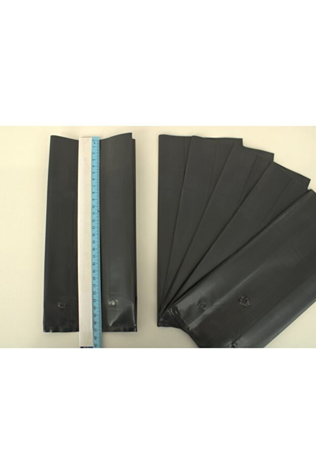 55 Adet Fidan Torbası Fide Poşeti Fide Torbası Fidan Yetiştirme Poşeti 13x27cm 1kg - 5