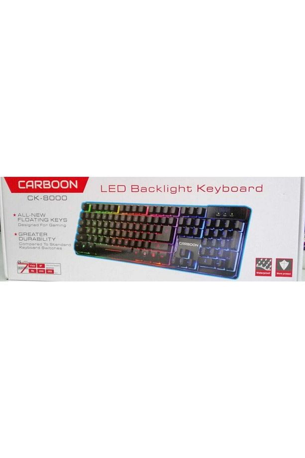 Carbon Ck-800 Led Backlight Keyboard Oyuncu Klavyesi - 1