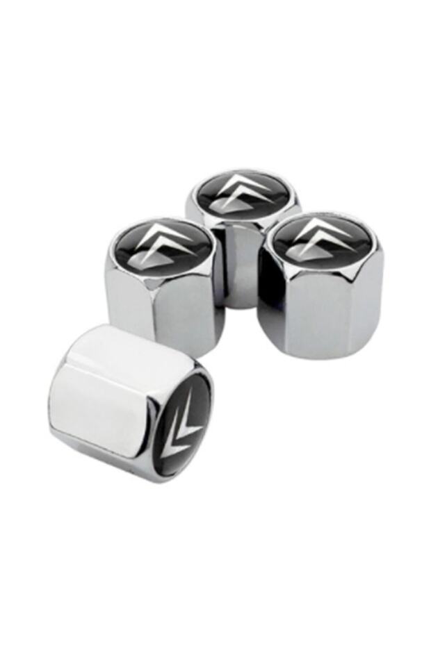 Citroen Ax Chrome Color Metal Valve Cover 4 Pieces