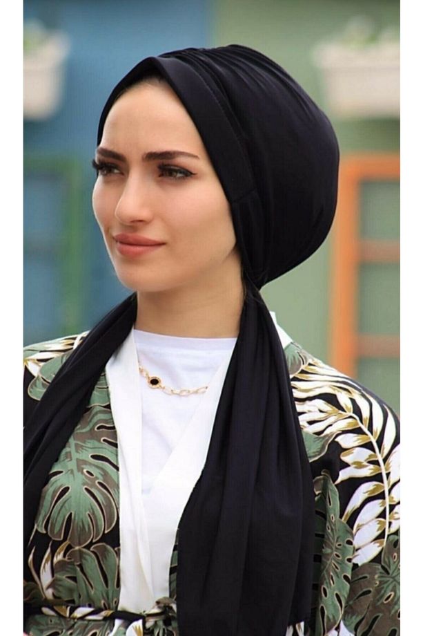 Dubai Bone Tasarım Bone Boneşal Dış Bone Hazır Bone Şal Tesettür Bone Deniz Bonesi Sosyete Bone - 1