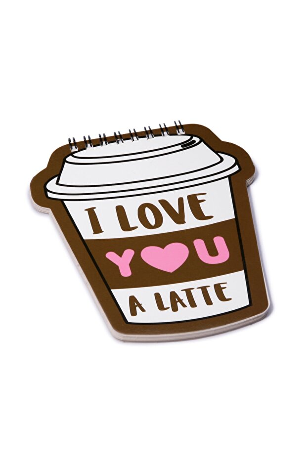 Latte Şekilli Mini Defter - 3
