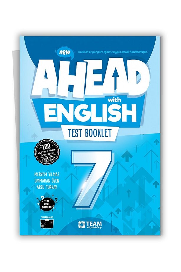 Ahead With English 7 (4'lü Set) 2022 Practice Book, Test Book, Test Booklet, Vocabulary Book - 4