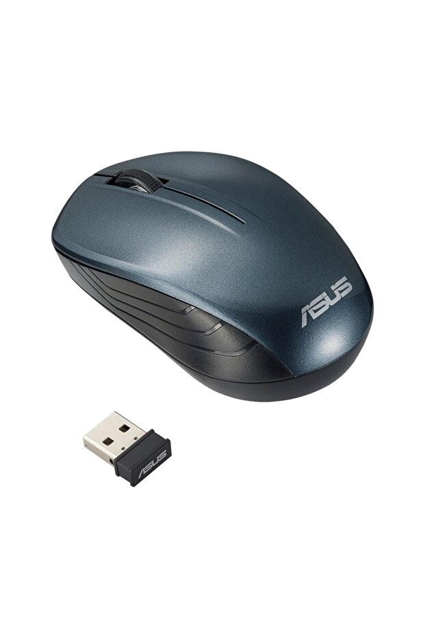 Wt200 Usb 2.4ghz Optik Wireless Blue Ergonomik Mini Mouse - 1