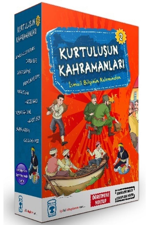Kurtuluşun Kahramanları 2 Set 10 Kitap - 1