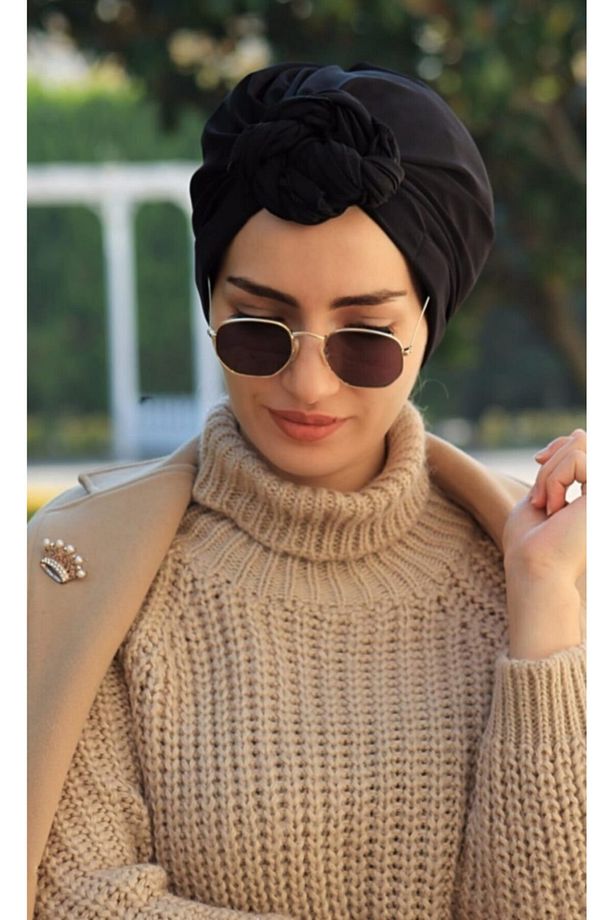 Dubai Bone Tasarım Bone Boneşal Dış Bone Hazır Bone Şal Tesettür Bone Deniz Bonesi Sosyete Bone - 2