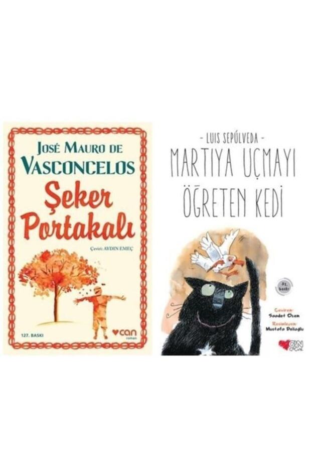 Şeker Portakalı - Martıya Uçmayı Öğreten Kedi - Jose Mauro De Vasconcelos - Luis Sepulveda